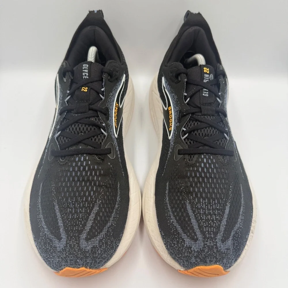 Brooks Glycerin 22 Black White Running Shoes Sneakers Men's Size 13 DNA Loft